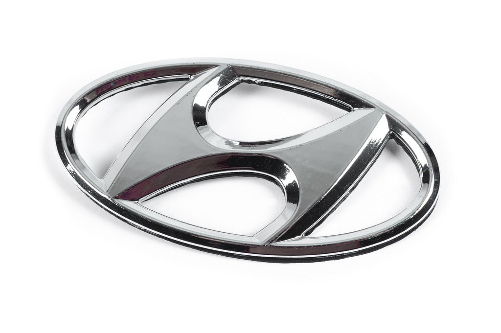 Emblem 86300-1J500 (125 mm x 65 mm) for Hyundai I-20 2008-2012 - image 2