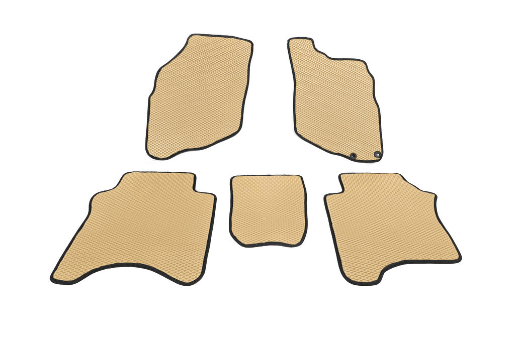 EVA Floor Mats (Beige) for Honda FIT/Jazz 2002-2008 - image 1