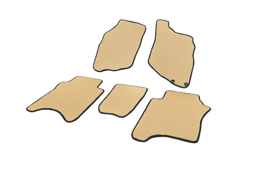 EVA Floor Mats (Beige) for Honda FIT/Jazz 2002-2008 - image 2