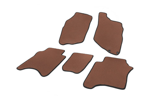 EVA Floor Mats (Brown) for Honda FIT/Jazz 2002-2008 - image 2