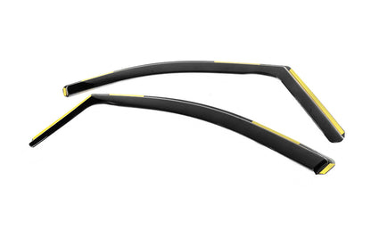 In-Channel Wind Deflectors Niken Luxury (2 pcs) for Mercedes Vito/V-class W447 2014- - image 4