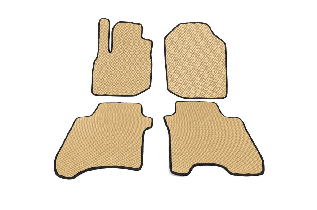 EVA Floor Mats (Beige) for Honda FIT/Jazz 2009-2013 - image 1