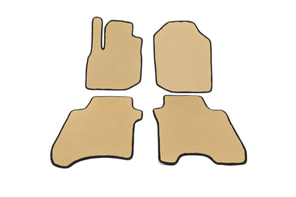 EVA Floor Mats (Beige) for Honda FIT/Jazz 2009-2013 - image 1