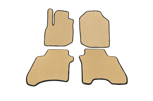 EVA Floor Mats (Beige) for Honda FIT/Jazz 2009-2013 - image 1