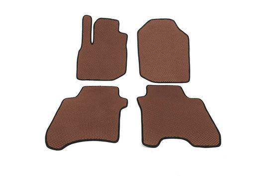 EVA mats (Brown) for Honda FIT/Jazz 2009-2013 - Reelken Auto