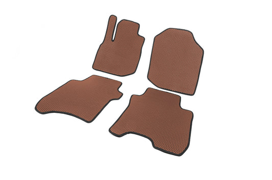 EVA Floor Mats (Brown) for Honda FIT/Jazz 2009-2013 - image 2