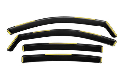 In-Channel Wind Deflectors Niken Luxury (SD, 4 pcs) for Volkswagen Passat B8 2015-2023 - image 1