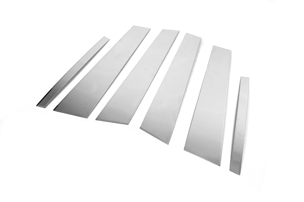 Pads on the door pillar (stainless) for BMW 3 series E-90/91/92/93 2005-2011 - image 3
