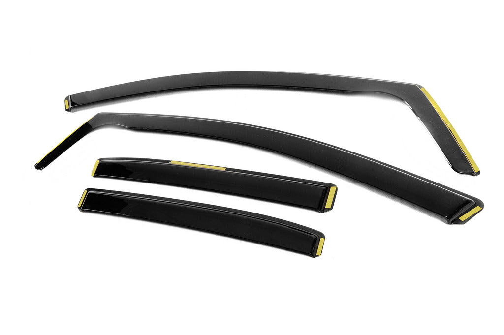 In-Channel Wind Deflectors Niken Luxury (SD, 4 pcs) for Toyota Corolla 2019- - image 2