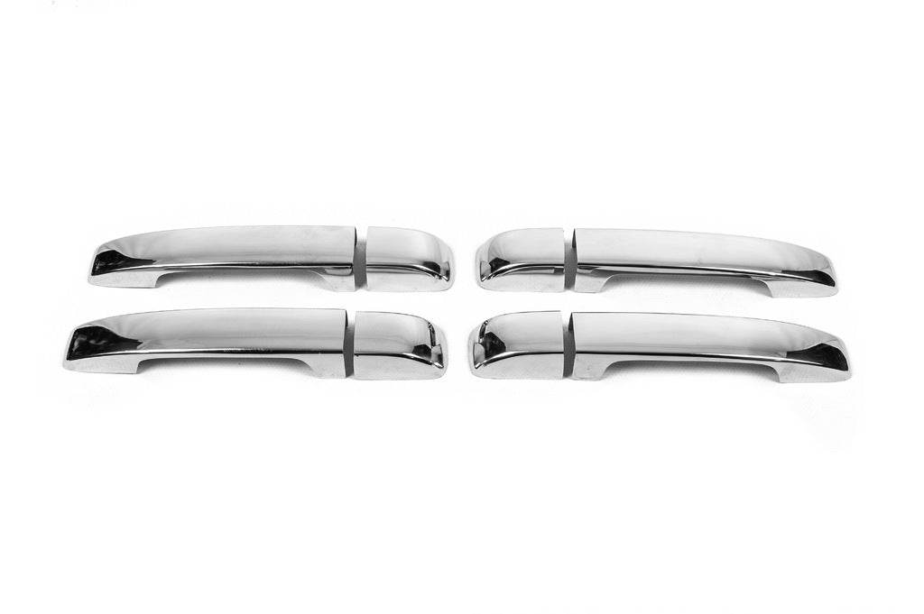 Covers for handles (4 pieces, stainless steel) for Range Rover III L322 2002-2012 - Reelken Auto