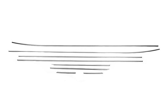 Side window trim molding (SW, stainless steel) for Hyundai I-30 2012-2017 - image 2