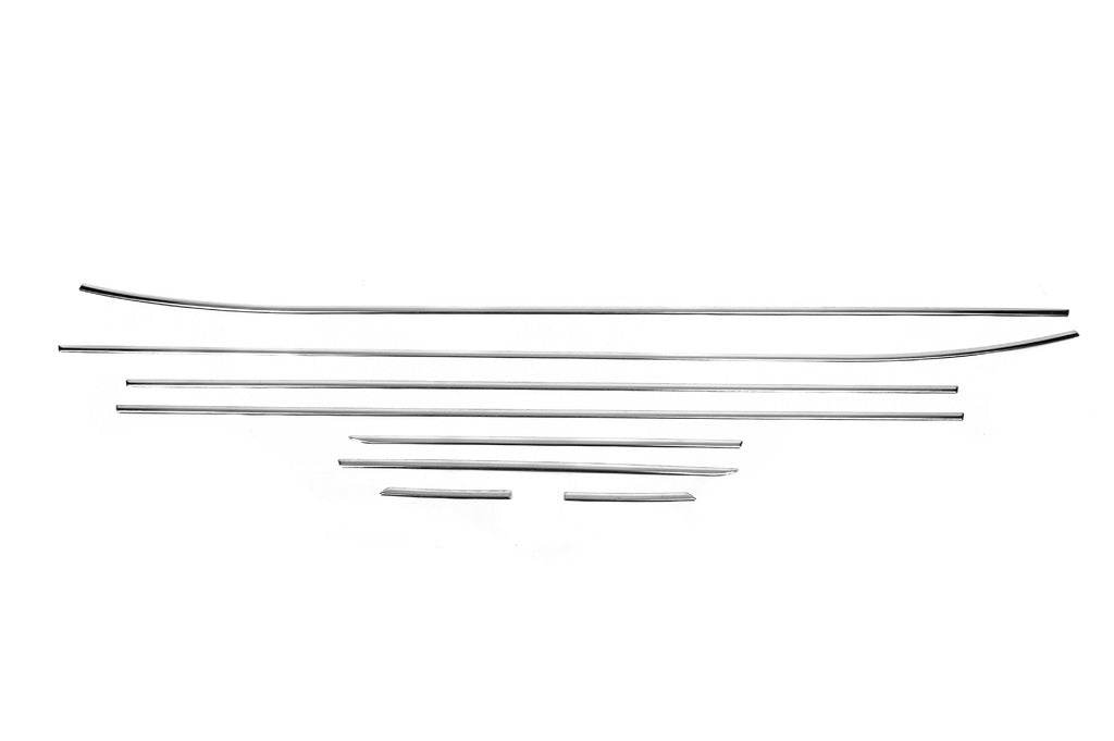 Molding the side windows (SW, stainless) for Hyundai I-30 2012-2017 - Reelken Auto