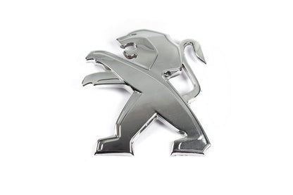 Front badge 9673874777 (87mm x 85mm) for Peugeot 208 2012-2019 - image 1