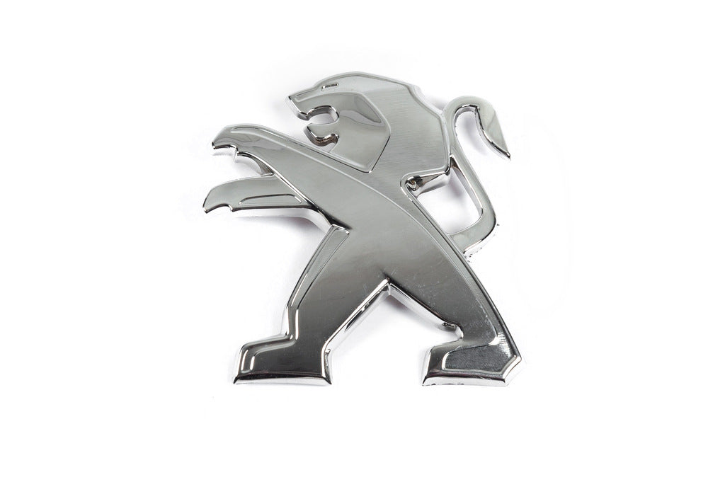 Front badge 9673874777 (87mm x 85mm) for Peugeot 207 2006-2014 - image 1