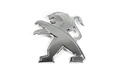 Front badge 9673874777 (87mm by 85mm) for Peugeot 208 2012-2019 - Reelken Auto
