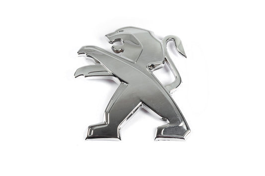 Front badge 9673874777 (87mm x 85mm) for Peugeot 207 2006-2014 - image 1