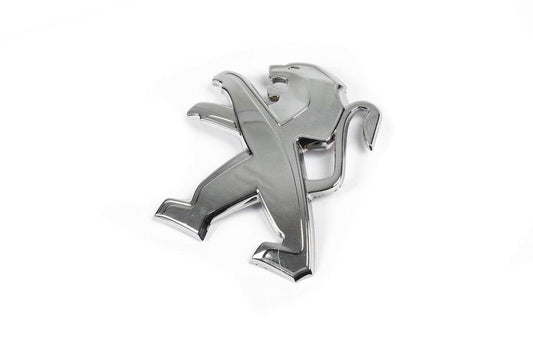 Front badge 9673874777 (87mm by 85mm) for Peugeot 207 - Reelken Auto