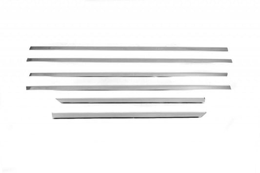 Edging glass (6 PCs, stainless.) for Dodge Journey 2008↗ - Reelken Auto