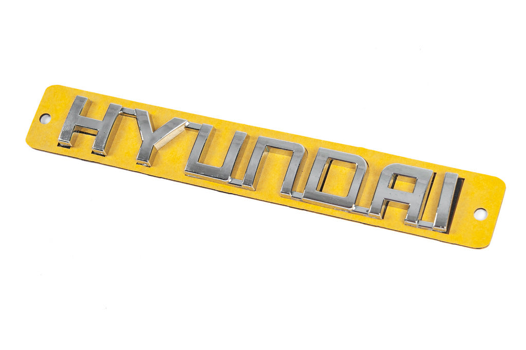 Hyundai emblem lettering (130 mm x 20 mm) for Hyundai Accent 2006-2010 - image 2