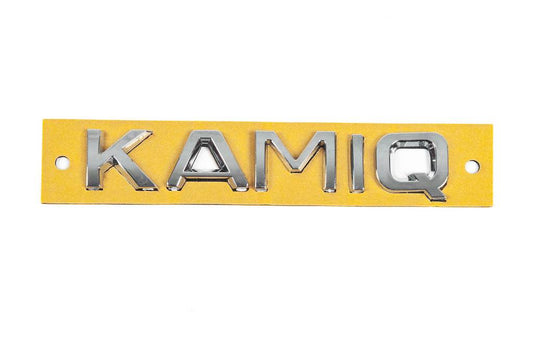 Kamiq inscription (135 mm by 23 mm) for Skoda Kamiq - Reelken Auto