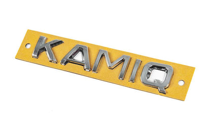 Kamiq inscription (135 mm by 23 mm) for Skoda Kamiq - Reelken Auto