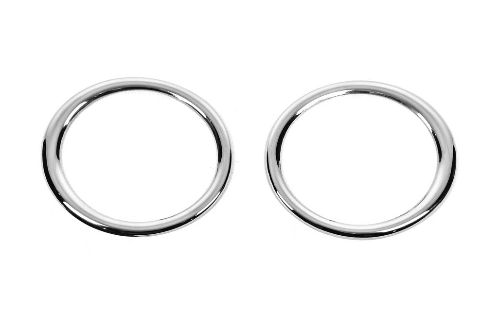 Fog light covers 2010-2012 (2 pcs, stainless steel) for Volkswagen Amarok 2010-2022 - image 2