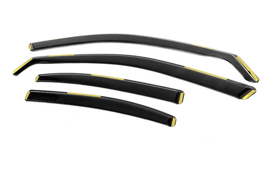 In-channel Wind Deflectors Niken Luxury (Liftback, 4 pcs) for Skoda Superb 2015-2024 - image 2