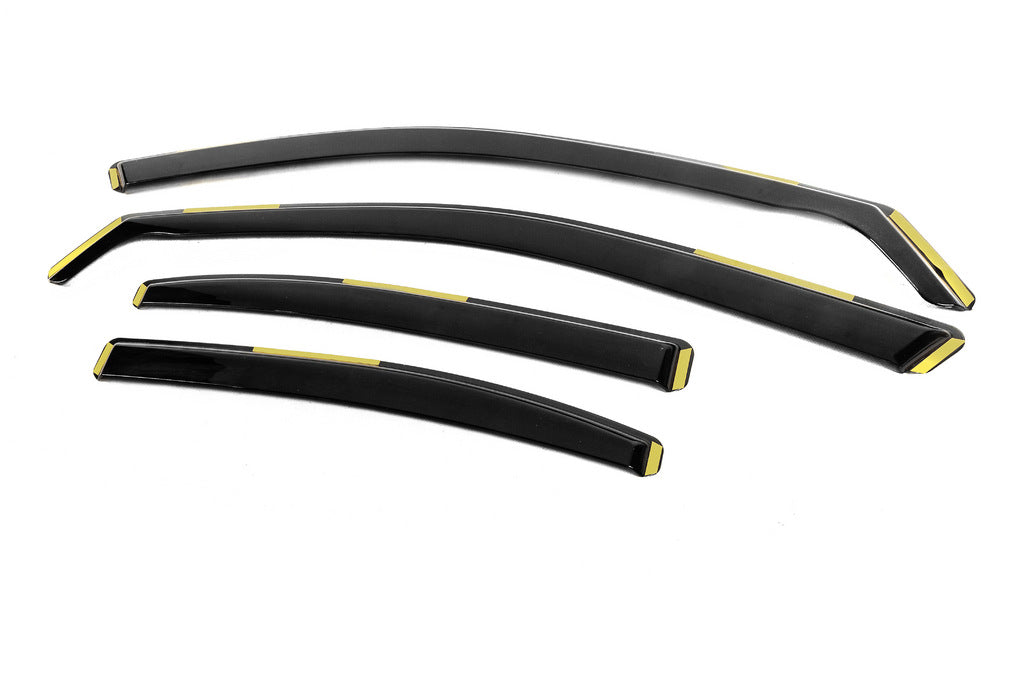 In-channel Wind Deflectors Niken Luxury (Liftback, 4 pcs) for Skoda Superb 2015-2024 - image 2