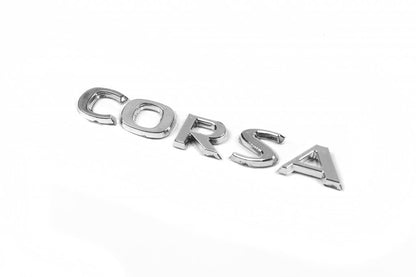Corsa emblem 12.5cm x 1.6cm for Opel Corsa C 2000-2006 - image 3