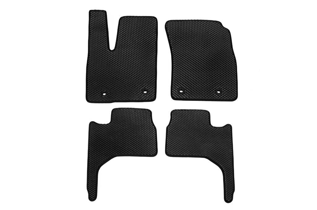 Interior carpets (EVA, black) for Lexus LX 500d/600 - Reelken Auto