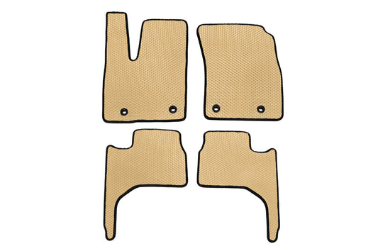 EVA Car Floor Mats Beige for Lexus LX 500d/600 2022- - image 1