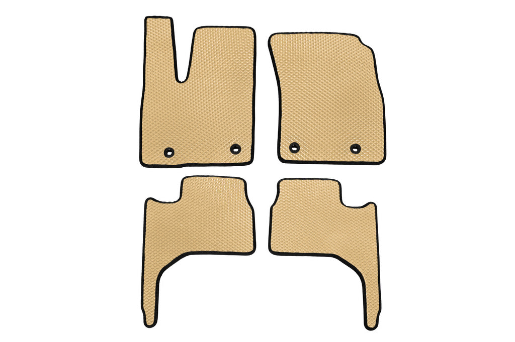 EVA Car Floor Mats Beige for Lexus LX 500d/600 2022- - image 1