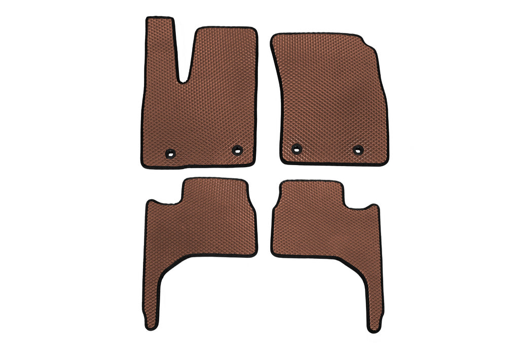 EVA Car Floor Mats (Brown) for Lexus LX 500d/600 2022- - image 1
