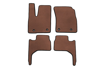 EVA Car Floor Mats (Brown) for Lexus LX 500d/600 2022- - image 1