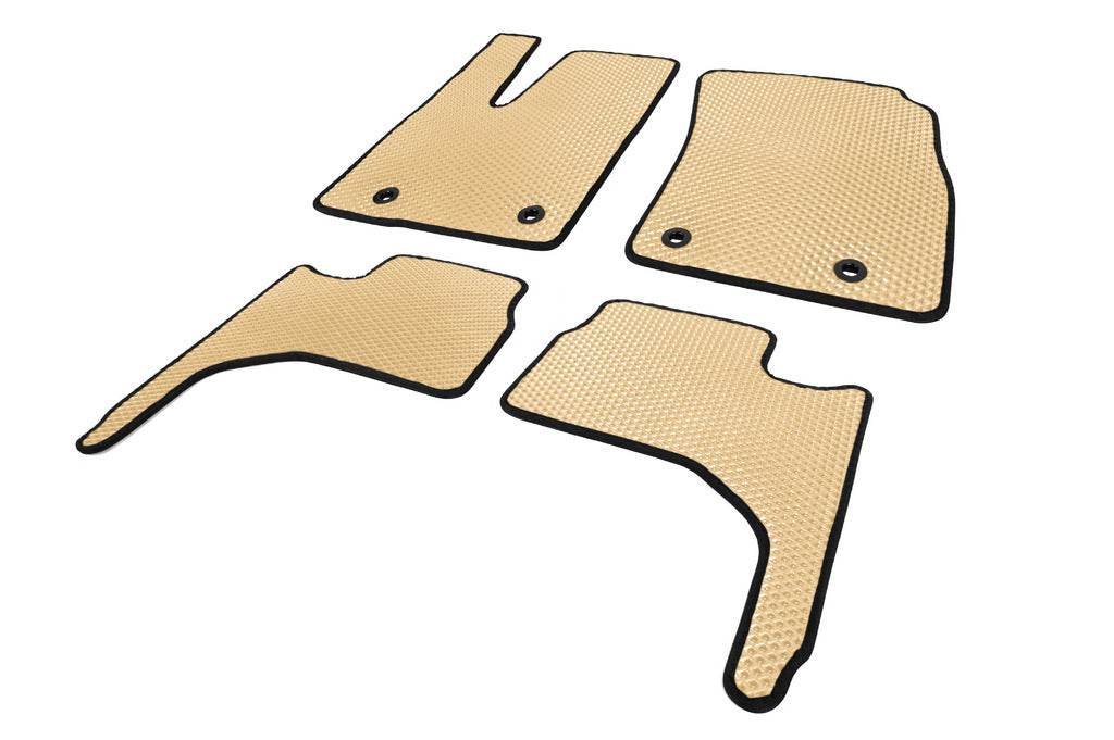 Interior carpets (EVA, Beige) for Lexus LX 500d/600 - Reelken Auto
