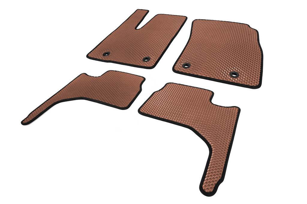 Interior carpets (EVA, Brown) for Lexus LX 500d/600 - Reelken Auto