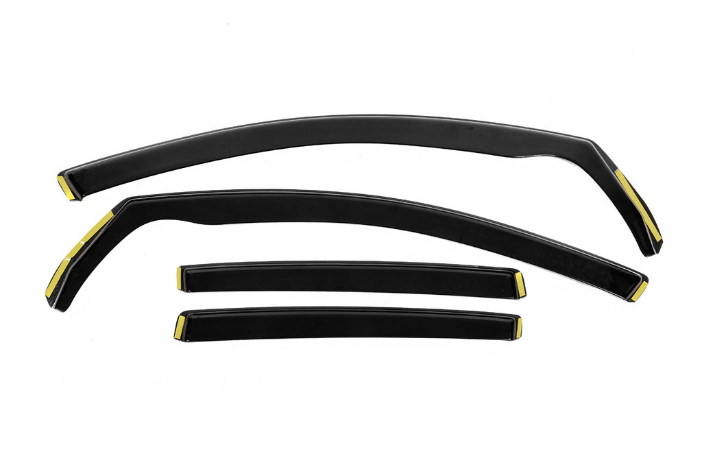 In-Channel Wind Deflectors Niken Luxury (HB, 4 pcs) for Volkswagen Golf 6 2008-2014 - image 1