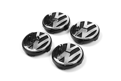 Wheel caps 56/52 mm vwor5652 (4 pcs.) for Volkswagen - Reelken Auto