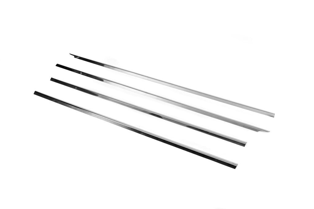Window Trim Stainless Steel (4 pcs) for Volkswagen Polo 2017- - image 3