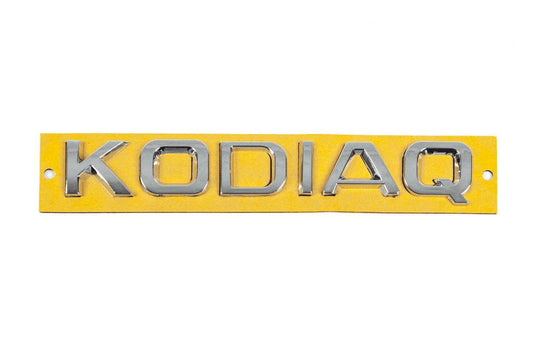 Kodiaq inscription (160 mm by 22 mm) for Skoda Kodiaq 2016-2023 - Reelken Auto