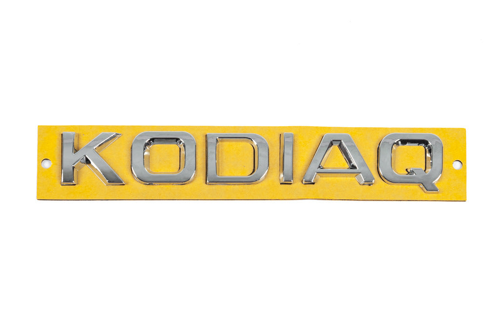 Kodiaq emblem (160 mm x 22 mm) for Skoda Kodiaq 2016-2023 - image 1