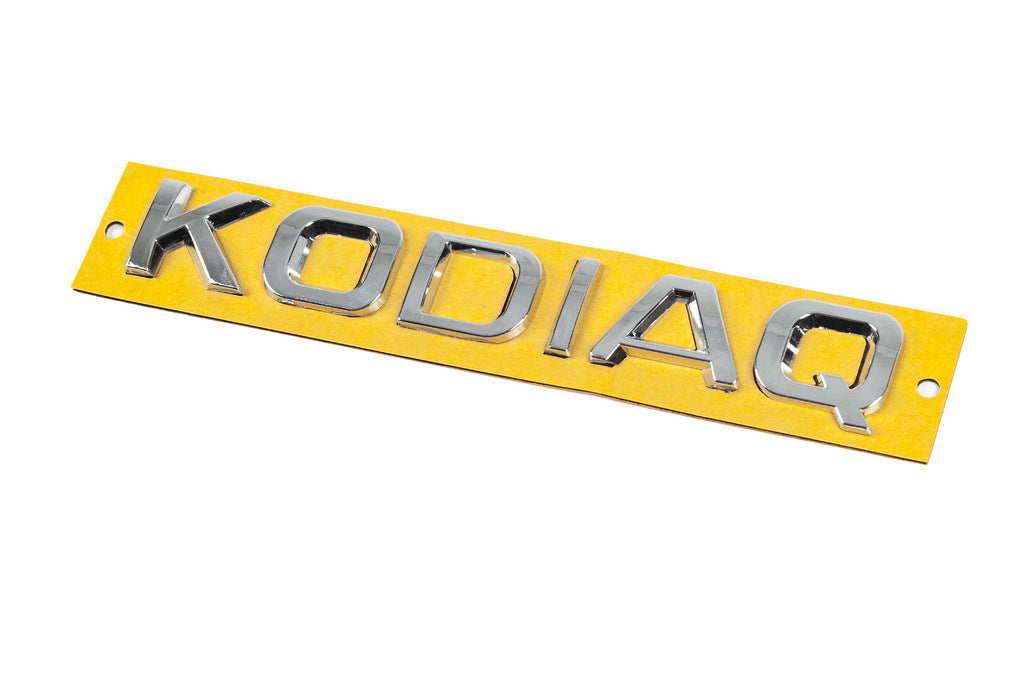 Kodiaq emblem (160 mm x 22 mm) for Skoda Kodiaq 2016-2023 - image 2