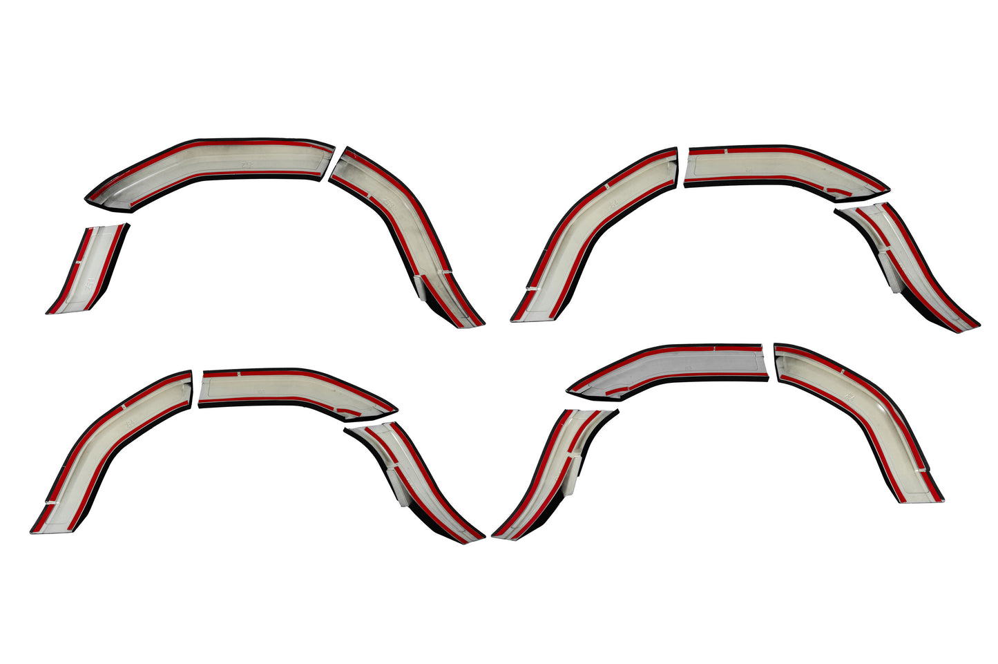 Fender Flares Kit (12 pcs) for Toyota Land Cruiser Prado 250 2023- - image 8