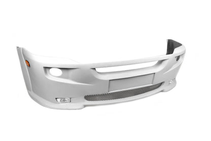 Front bumper lip 2012↗ (2 headlight openings, primed for painting) for Volkswagen Crafter 2006-2016 - image 1