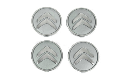Wheel center caps grey cit5955tur-sir (59mm to 55mm, 4 pcs) for Citroen - image 1