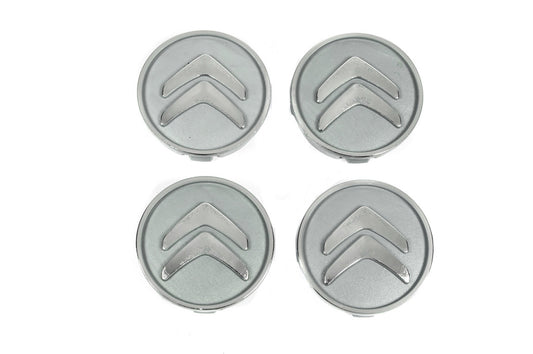 Wheel center caps grey cit5955tur-sir (59mm to 55mm, 4 pcs) for Citroen - image 1