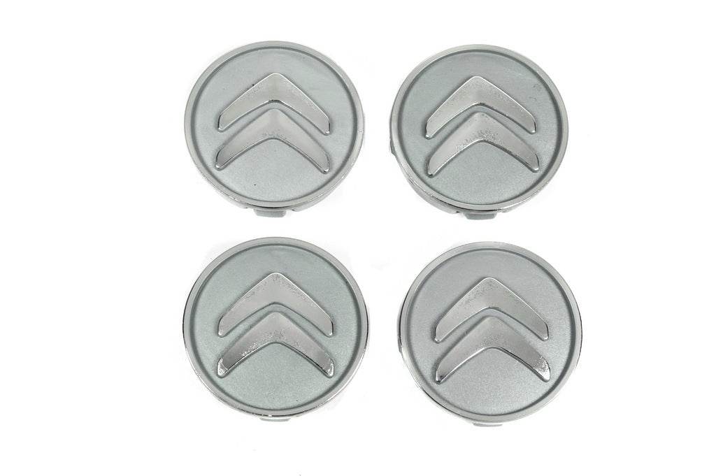 Wheel caps gray cit5955tur-sir (59mm by 55mm, 4 pcs.) for Citroen - Reelken Auto
