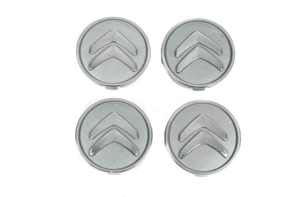 Wheel caps gray cit5955tur-sir (59mm by 55mm, 4 pcs.) for Citroen - Reelken Auto