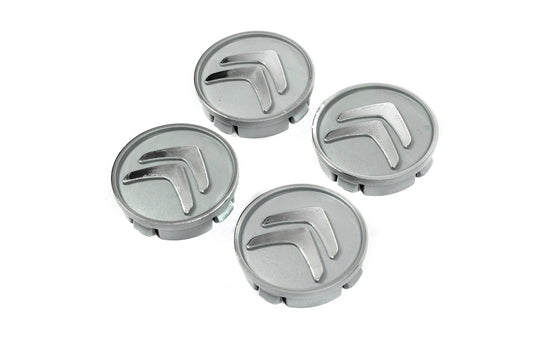 Wheel center caps grey cit5955tur-sir (59mm to 55mm, 4 pcs) for Citroen - image 2