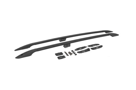 Turkish design roof rails (Black, 2 pcs) for Toyota Land Cruiser 200 - image 1